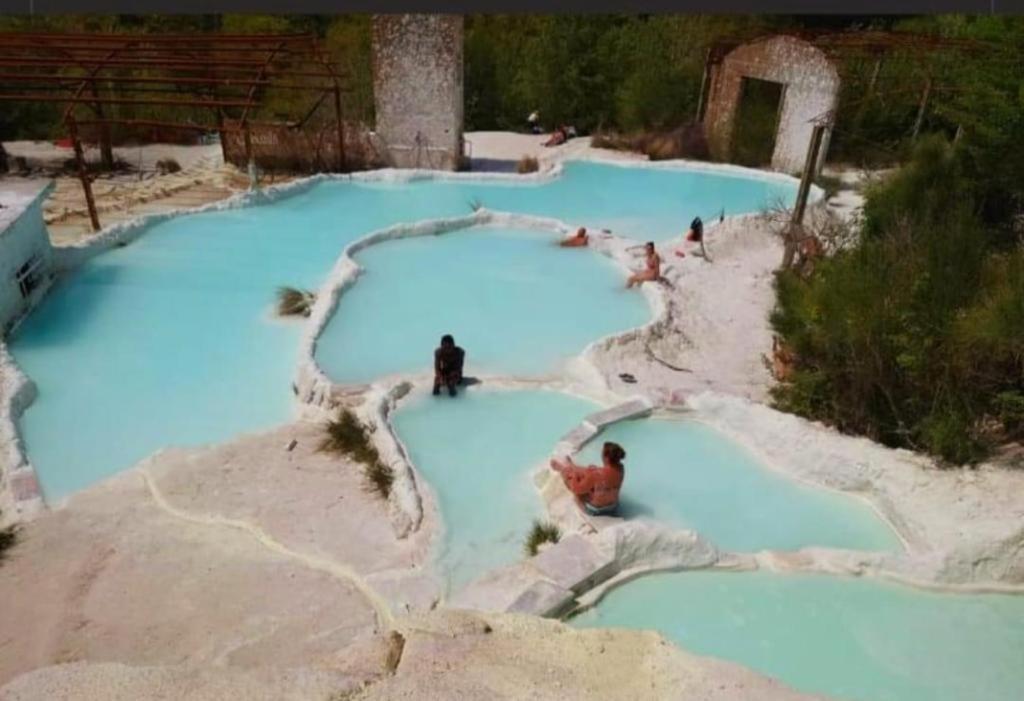 A Casa Di Ale Appartement Bagni San Filippo Buitenkant foto